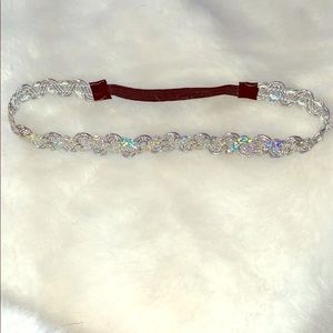 Beautiful silver headband